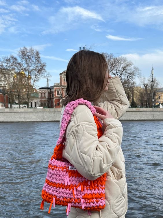 Bolsa de crochê